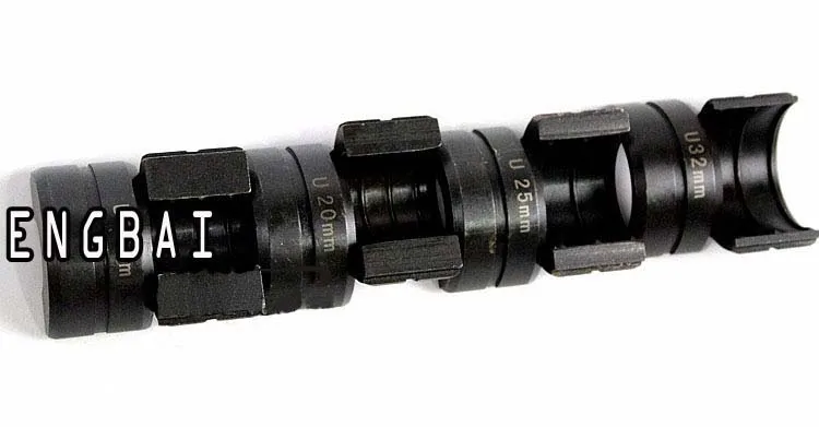 EZ-1528 на батарейках прессовальный инструмент для XPAP трубы мульти-слойная труба с U Тип сменный Размер челюсти 16 20 25 32 мм