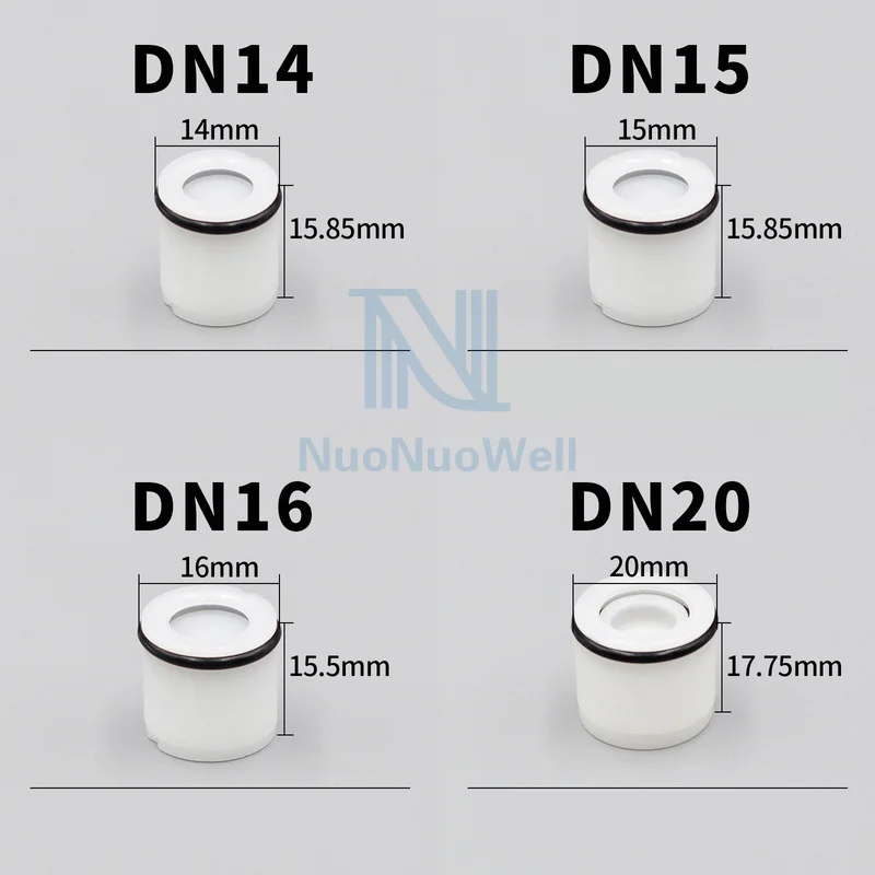 NuoNuoWell 2 шт пластиковый обратный пружинный обратный клапан для трубы внутренний Dia.10-32 мм садовая вода односторонний клапан анти-капельный