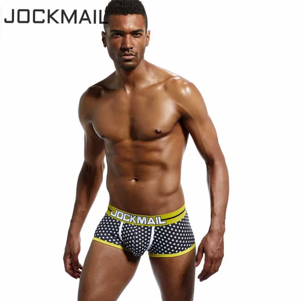 Мужские хлопковые трусы-боксеры JOCKMAIL сексуальные трусы | Мужская одежда