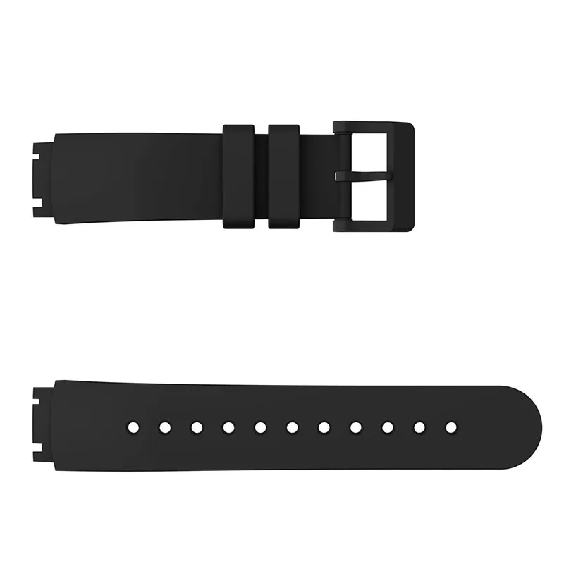 Мягкий силиконовый ремешок для спорта и отдыха простой часов Ticwatch S сменный