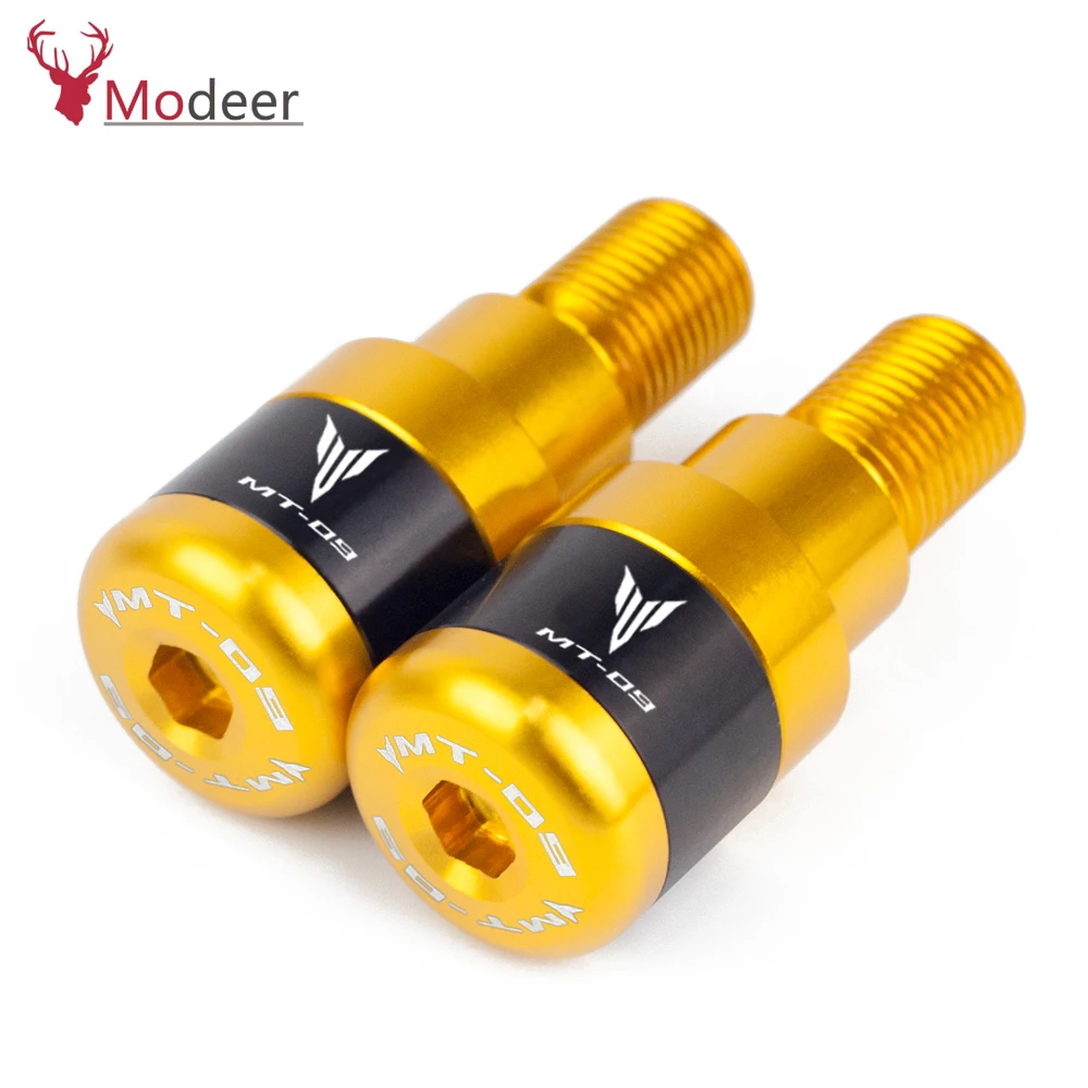 Наконечники Руля Мотоцикла заглушки для руля крышки Yamaha MT09 FZ09 MT 09 FZ 2014 2015 2016 2017