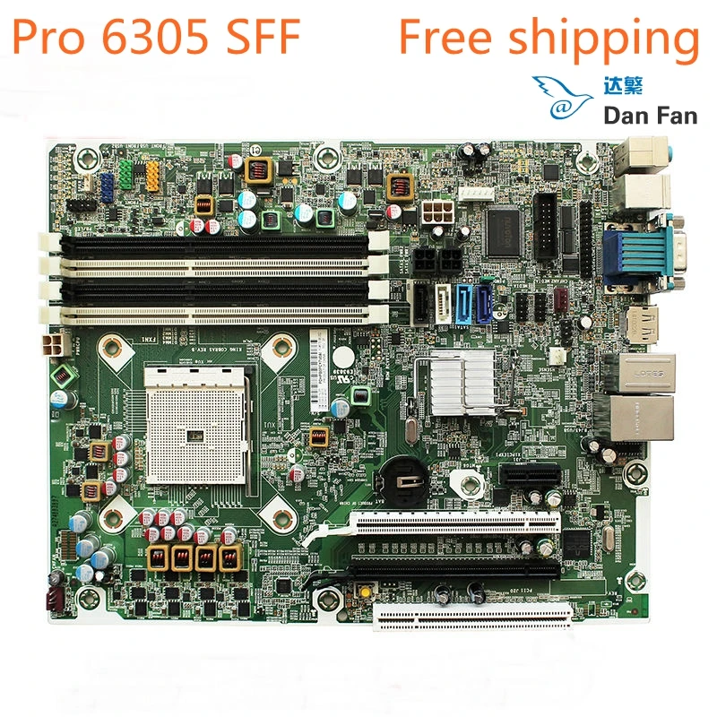 676196 002 для HP Pro 6305 SFF материнская плата настольного компьютера 703596 001 LGA1155 100%