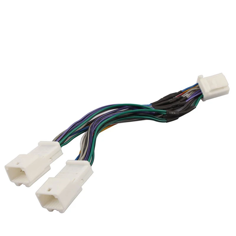 Автомобильный сплиттер y кабеля Biurlink 1 2 для Toyota Lexus to Aux с USB интерфейсом|aux cable for