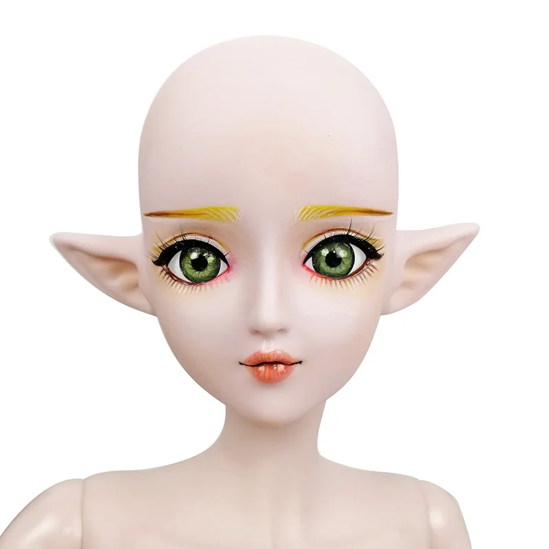 Green eye doll EVA BJD DA118 ручной Макияж дух демон мальчик мужчина голый обнаженный 1/3 BJD Кукла SD куклы 60 см 2" 19 шарнирные куклы DIY кукла игрушка подарок - Цвет: Green eye doll