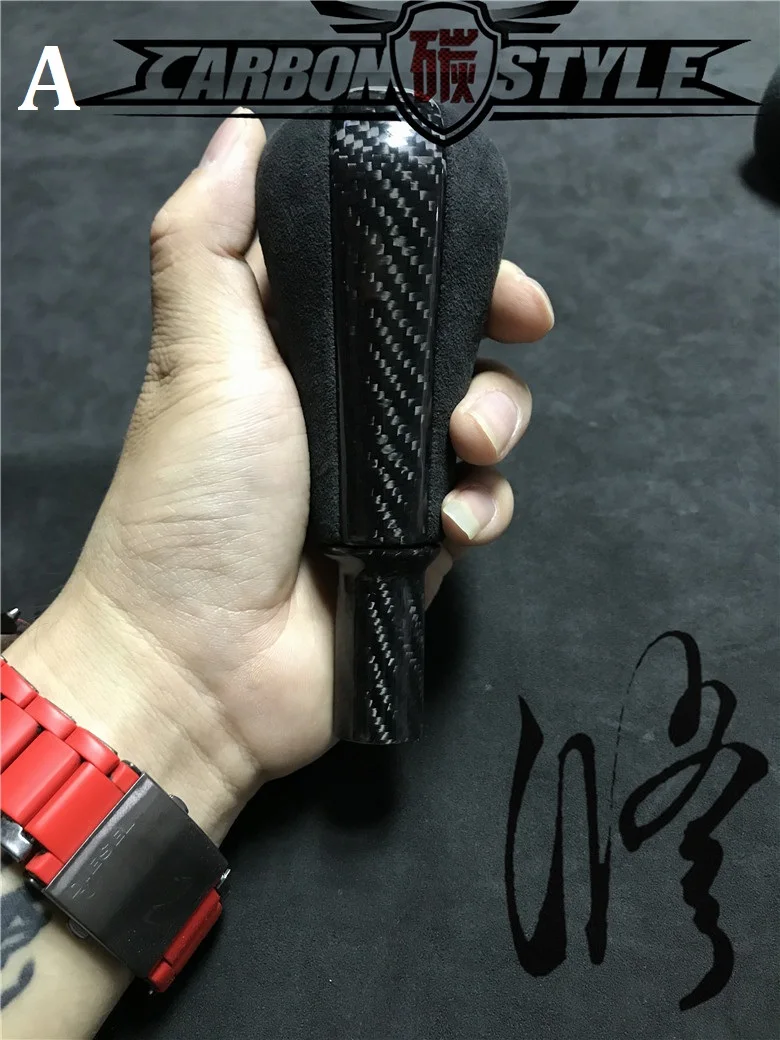 Рукоятка рычага переключения передач из углеродного волокна подходит для Honda accord