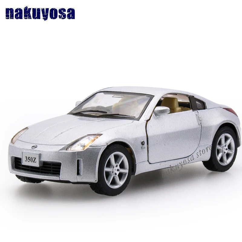 1:34 сплав тяните назад Автомобили, высокая имитация Nissan 350Z модель гоночной машины, 2 открытой двери, металл, полученный литьем под давление, игрушечные транспортные средства