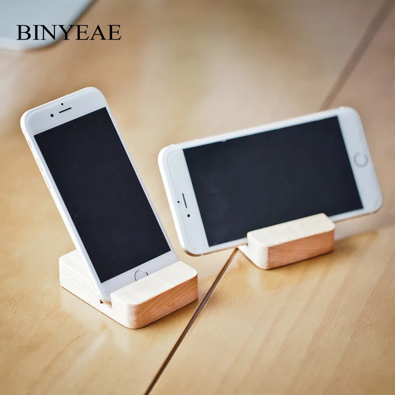 Держатель для телефона из натурального дерева Xiaomi Mi A1 A2 3 4C 4S 5 5X 6 6X 8 9 9T SE Plus Max 2