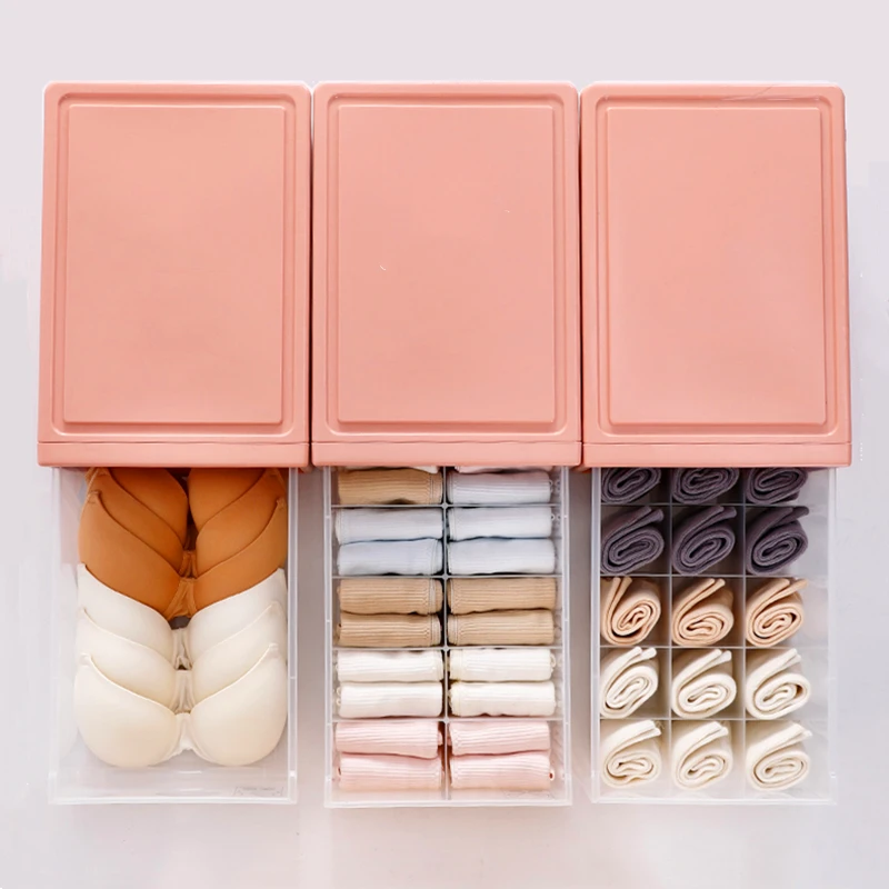 Ящик для хранения нижнего белья в шкафу ящик спальни органайзер разделительный