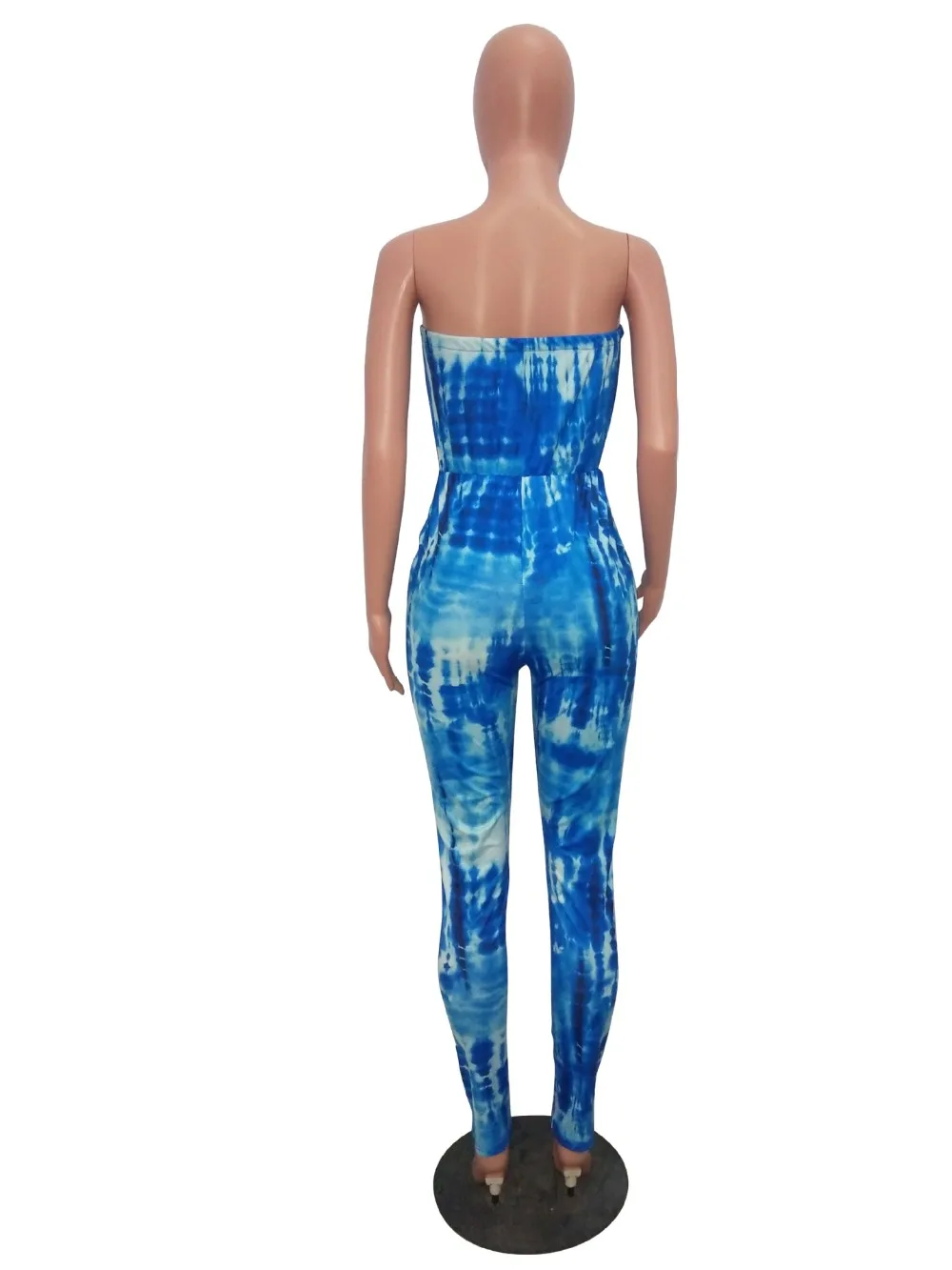 

Digital Print Strap Women Sheath Jumpsuits One Piece Women Outfits