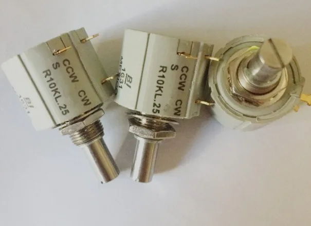 CW CCW S R10K L.25 R10KL.25 потенциометр импортный мексиканский переключатель |