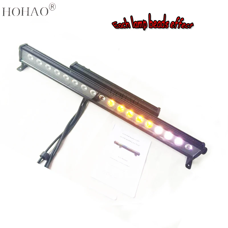 HOHAO 18x15watts RGBWA IP65 скорость прожекторы свет для сцены фоне красить эффект открытый