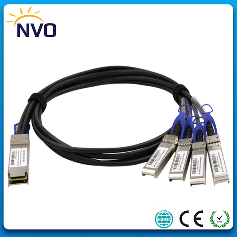 100 г QSFP28 медный кабель прямого подключения 4SFP 100G CU2M 30AWG 2 м Пассивный Twinax DAC|twinax