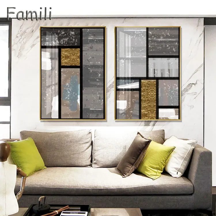 Абстрактные геометрические картины на холсте скандинавские плакаты принты