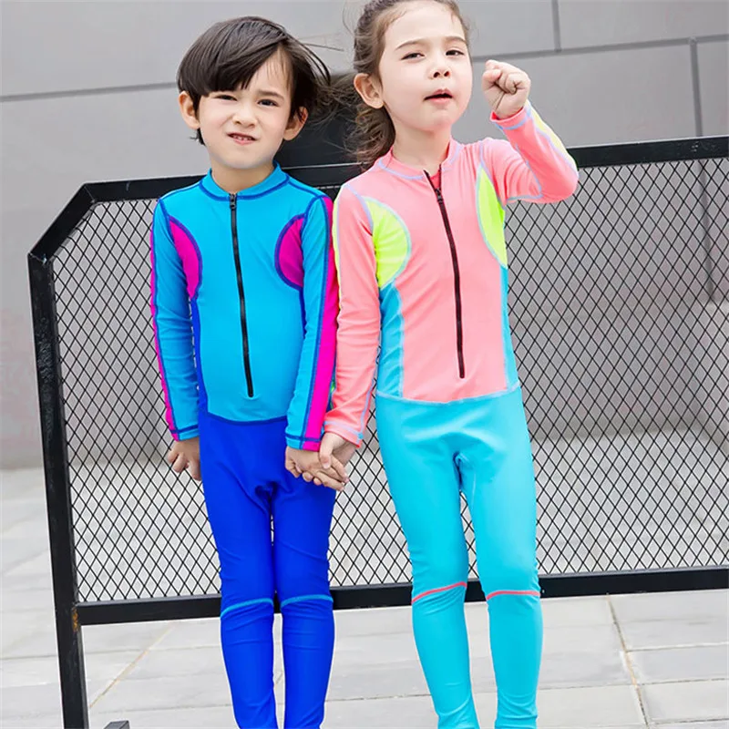 2017 ребенок Купальники для малышек Одна деталь Обувь мальчиков девочек одежда с