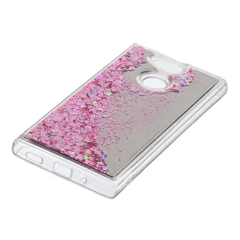 Динамический жидкий зыбучий песок блестящий чехол для телефона Sony Xperia L1 XA1 XA2