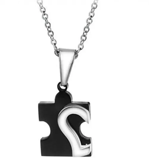 Новый 2016 элегантный нержавеющей стали в форме сердца любовь логические кулон сбу