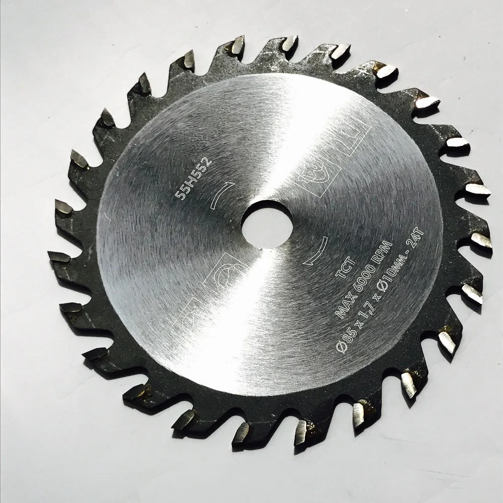 1 шт. TCT пильные диски 85*10/15*24 T/36 T для самых популярных осиллирующих режущих пилок инструменты для реноватора инструменты для резки древесины