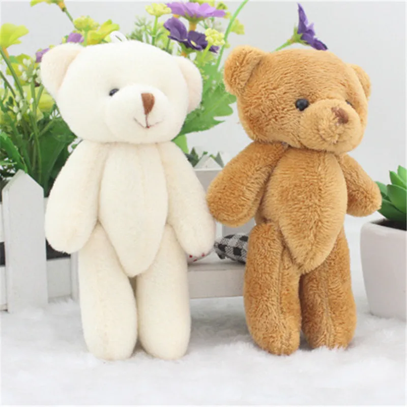 Мини Супер кавайный плюшевый мишка Животные Мягкие плюшевые игрушки совместный