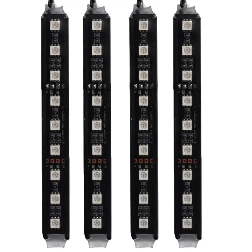 Автомобильный Стайлинг LED для автомобиля зарядка интерьера RGB Свет Аксессуары