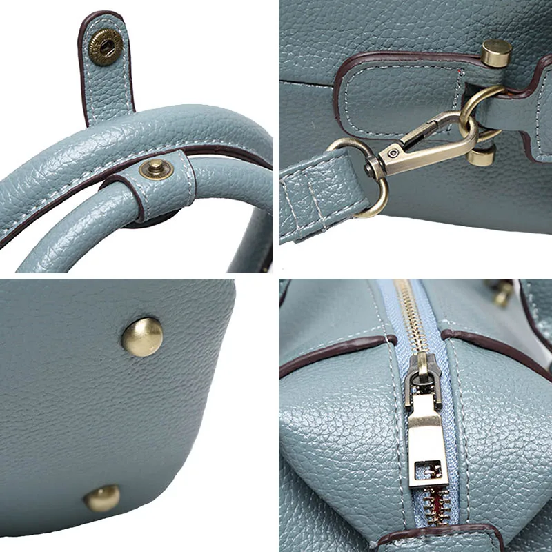 Women Exquistie Handbag Fashion Female PU Leather Shoulder Bags Casual Ladies Holiday Tote Bolsa Vintage Handle Bag SS7013 | Багаж и сумки