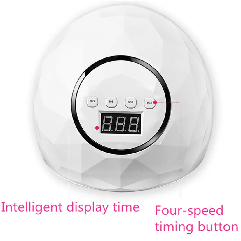 72 Вт УФ лампа для ногтей сушилка сушки всех видов гель Инструмент полировки