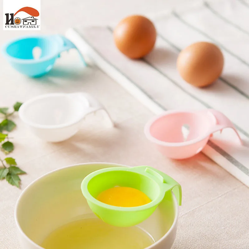 1 шт. хорошее качество пластиковый разделитель яичного белого желтка фильтр