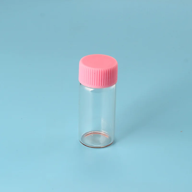10 шт. 7/10 ML прозрачные стеклянные бутылки флаконы с прозрачными Стекло
