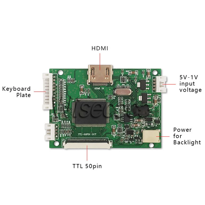 Wisecoco 8 дюймов 800*600 планшет ЖК дисплей Экран AT080TN52 с HDMI VGA 2AV LVDS Controlller доска для Raspberry