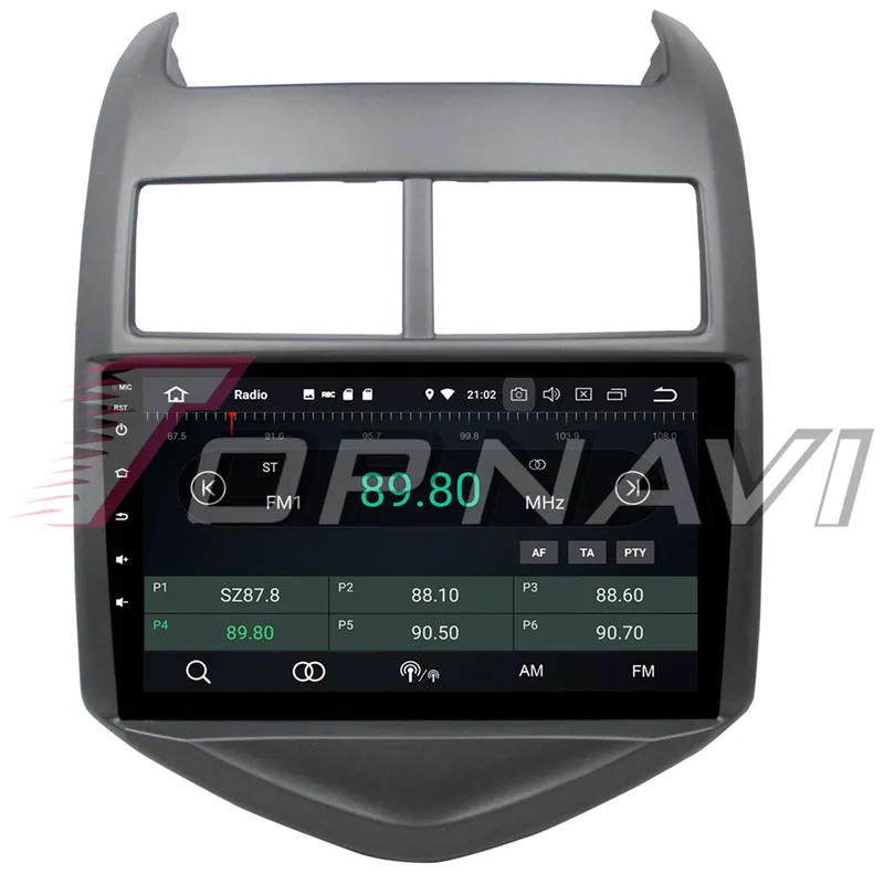 Автомагнитола Topnavi Android 8 0 для Chevrolet AVEO 2011 2012 2013 2014 2015 стерео GPS навигация 2 Din без