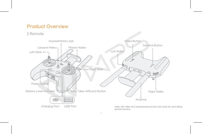 Оригинальный передатчик для дрона Xiaomi Mi WIFI FPV 4K камера Радиоуправляемый