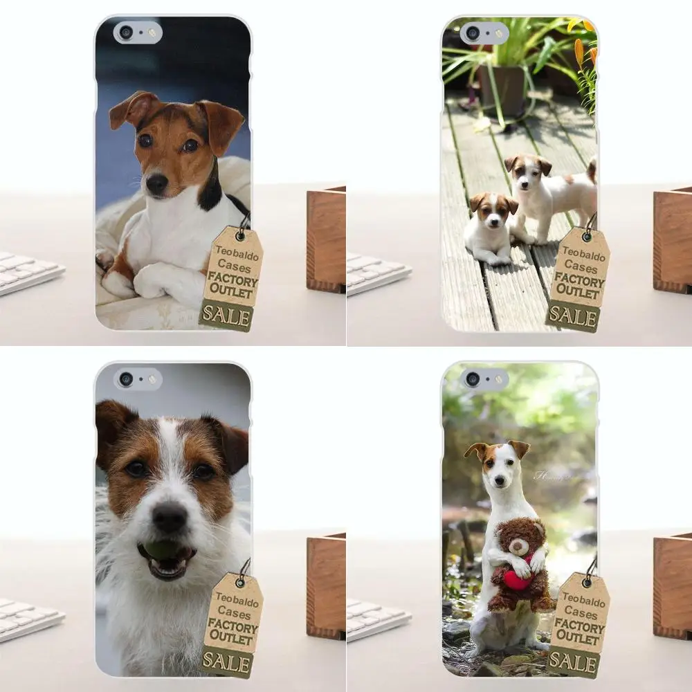 Джек Рассел Терьер Собака Щенок любовь для Galaxy Alpha Core Prime Note 2 3 4 5 S3 S4 S5 S6 S7 S8 mini edge Plus