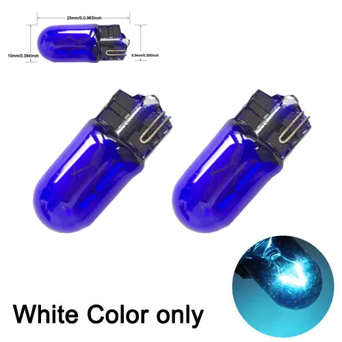 2pcsxT10 Halogen C5W W5W BA9S Автомобильный светодиодный светильник 31 мм 36 мм 39 мм 41 мм C10W автомобильный интерьерный светильник CANBUS без ошибок фестон купол лампа для чтения - Испускаемый цвет: 2pcsxT10 Halogen