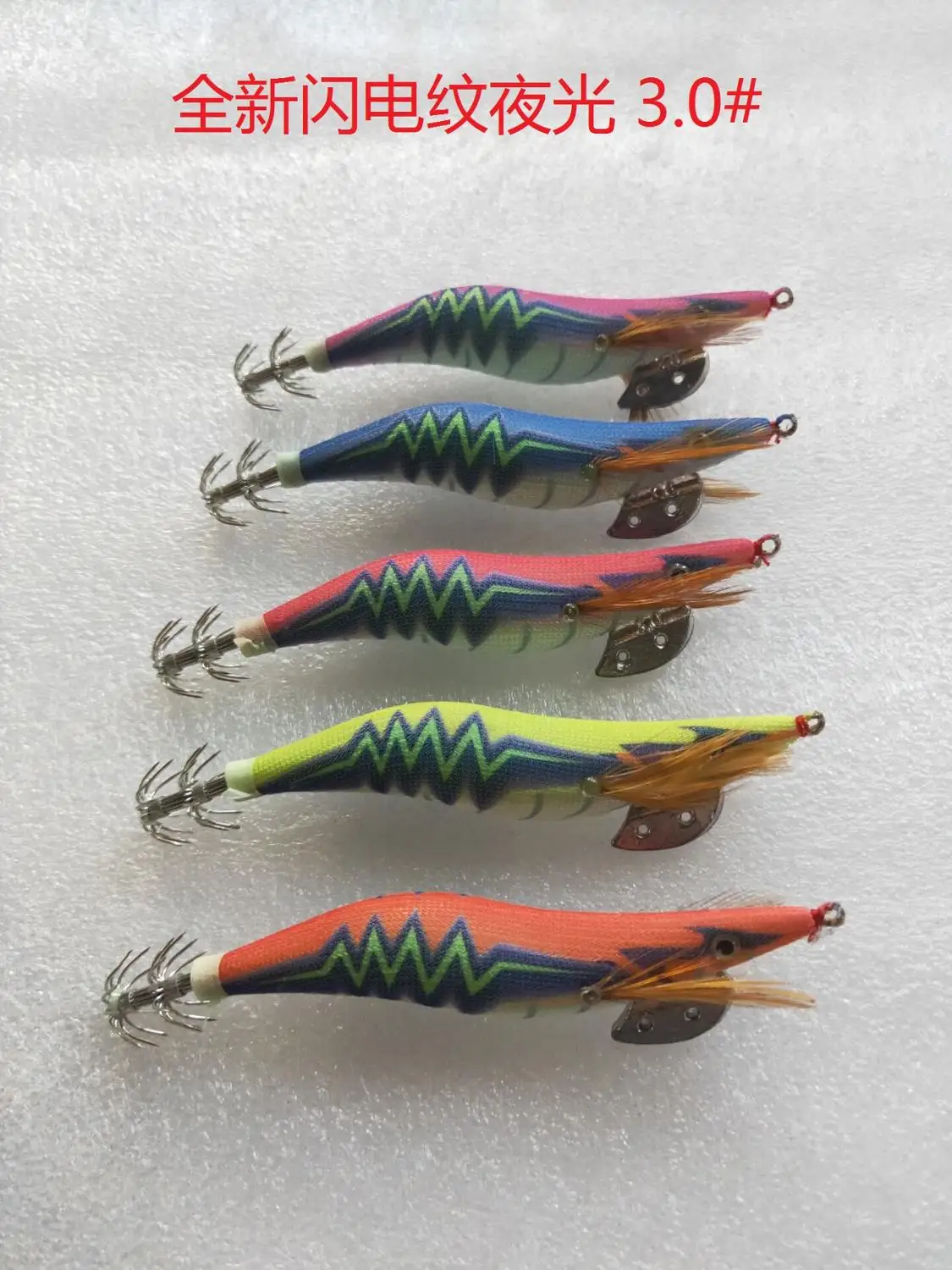 MR octopus20 PCS 3 0 # squid jigs. Крючок для кальмара блесна осьминога свечение.