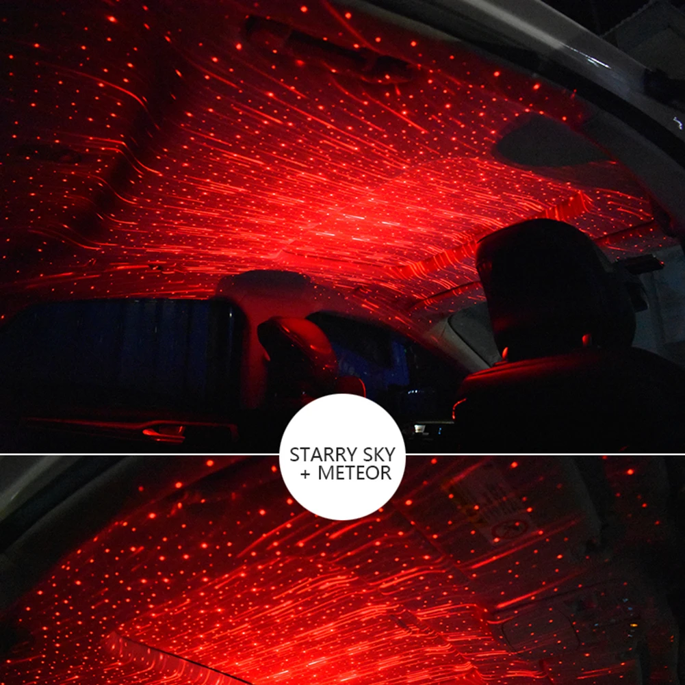 Зарядных порта USB для автомобиля интерьер окружающего светильник атмосферная