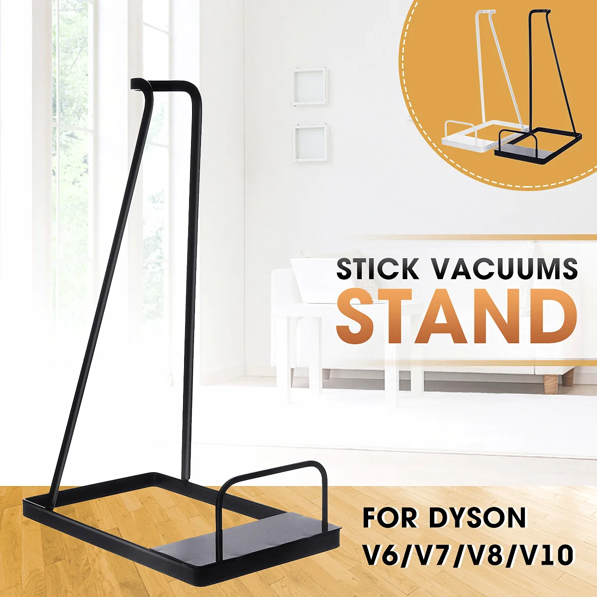 Бытовая стойка для Хранения Стальная подставка для пылесоса Dyson V6 V7 V8 Другие бренды универсальная палка очиститель легкий