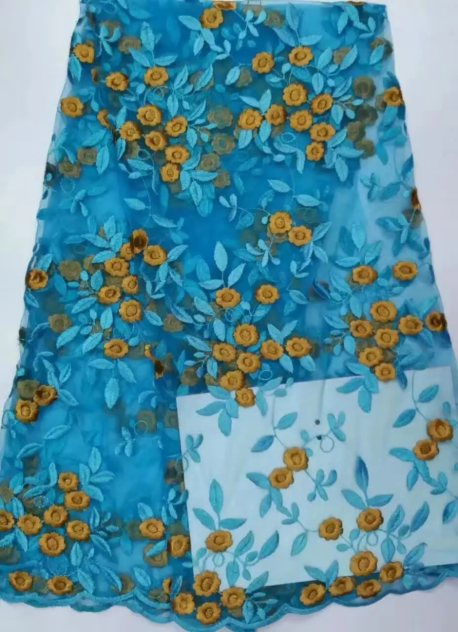 Wholesale High Quality Unique Embroidered Pattern Design French Lace Dress Latest Discount African Guipure Fabric | Дом и сад