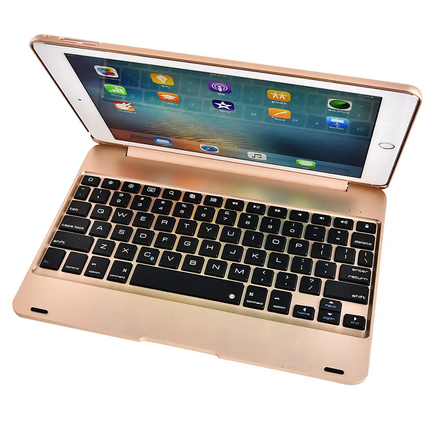 Funelego тонкий беспроводной Bluetooth клавиатура чехол для iPad Mini 4 Складная подставка