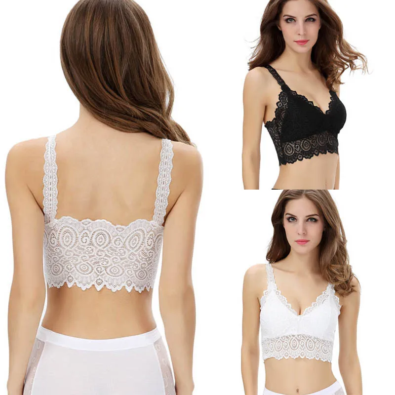 #5606 модные женские туфли кружевной бюстгальтер ремешок завернутый груди танк