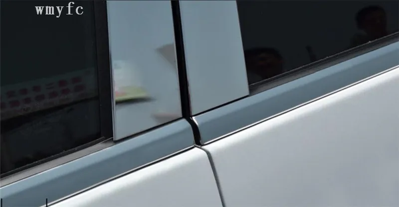 Стайлинг автомобиля наклейка на окно из нержавеющей стали для HYUNDAI ELANTRA MD 2012 2015