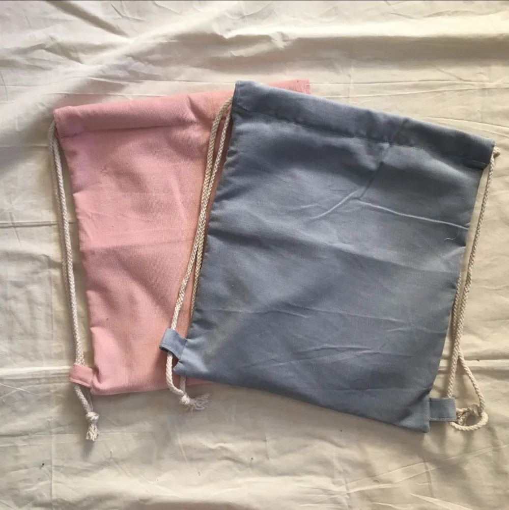 Вельветовый экологически чистый рюкзак YILE на шнурке для прогулок и езды