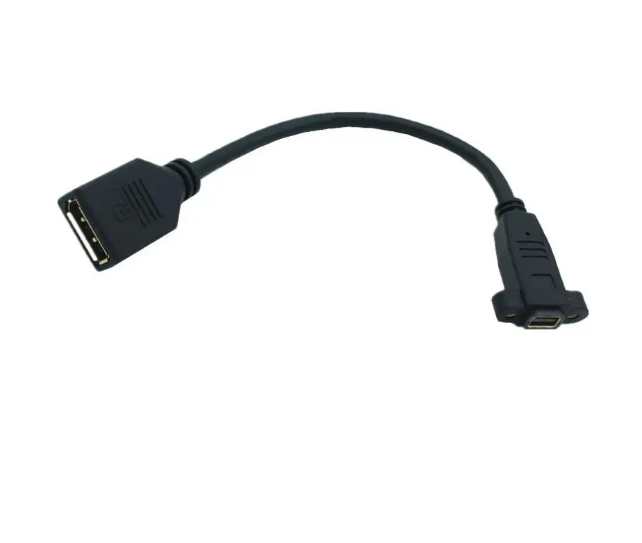 DisplayPort к Mini DisplayPortFemale гнездо панель крепление видео кабель адаптер F/F.