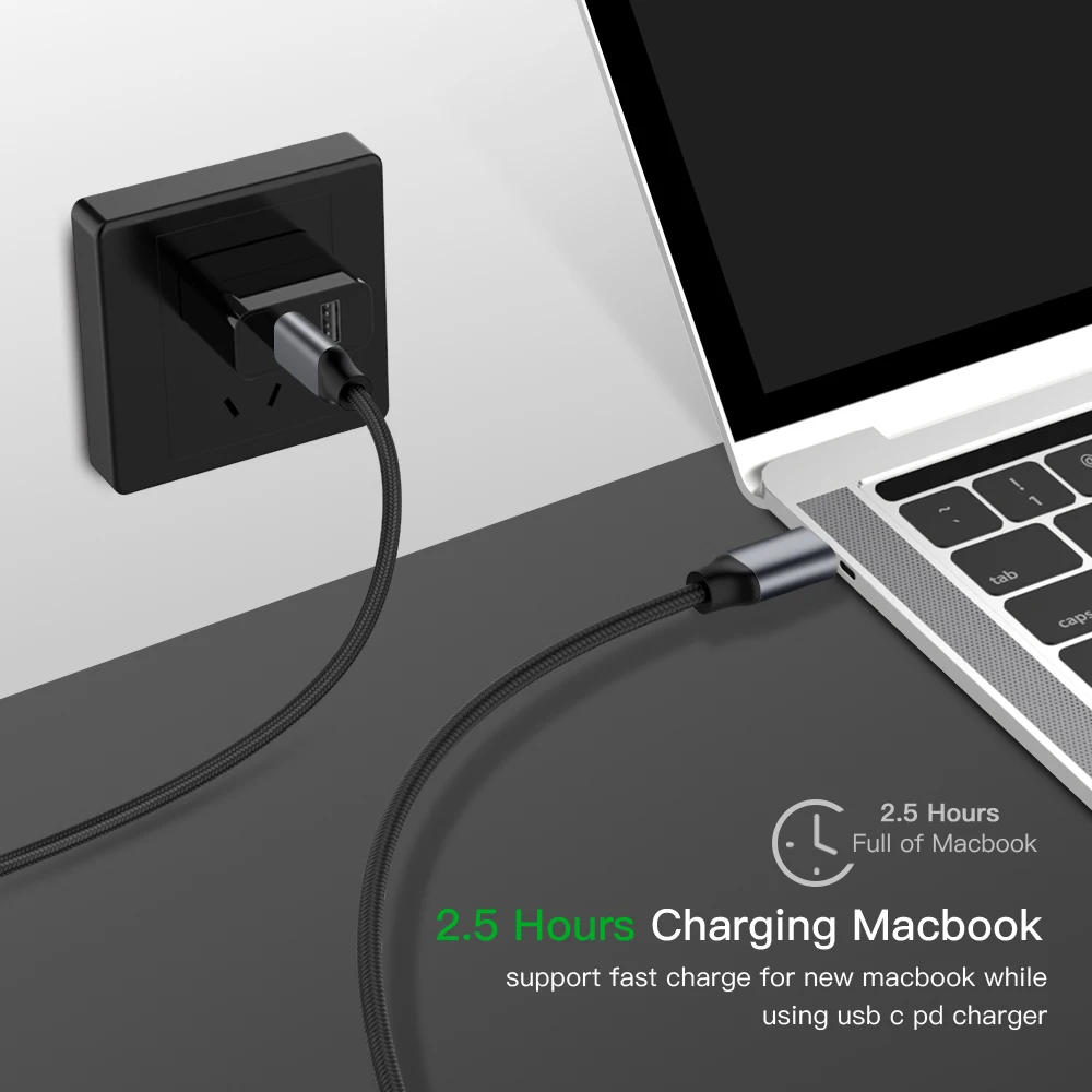 Кабель для быстрой зарядки и передачи данных type-C, 3 А, usb type-C, кабель для USB-C, кабель для MacBook ChromeBook Nexus, телефонные аксессуары