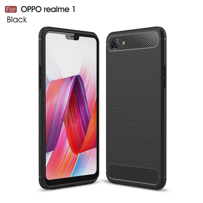 1 шт. Роскошные Чехлы для мобильных телефонов OPPO Realme1 силиконовый защитный