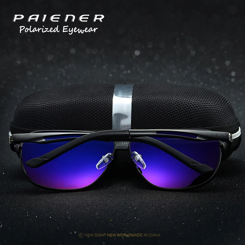 Роскошные брендовые дизайнерские поляризованные солнцезащитные очки PAIENER