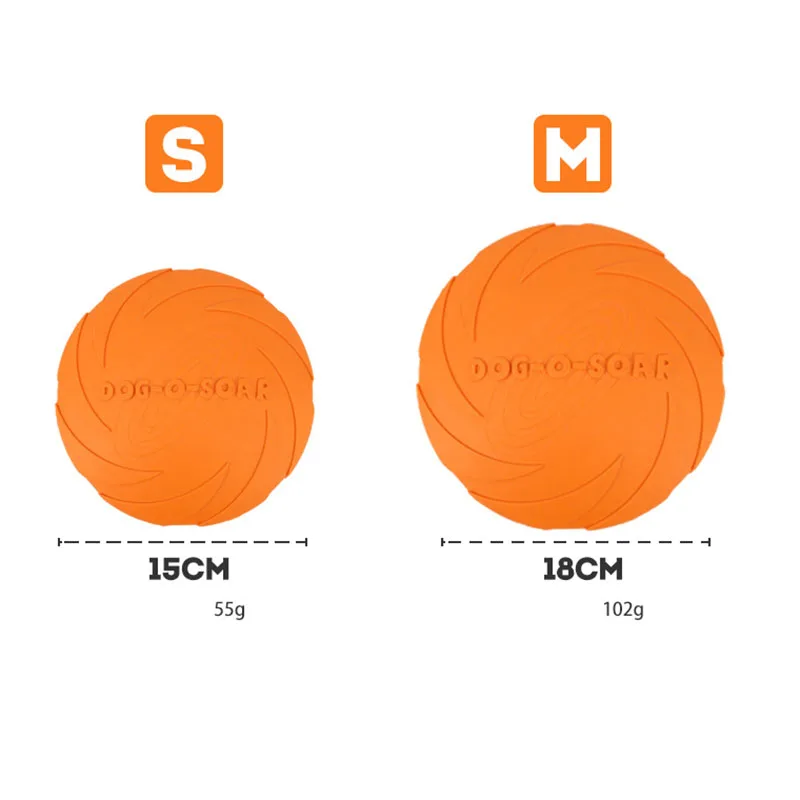 Устойчивые к укусам нетоксичные силиконовые питомцы летающие диски для собак