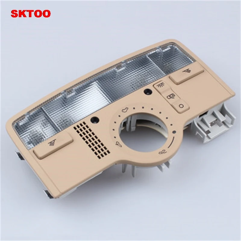 SKTOO автомобиля Купол на лампу свет skylight чтение выключатель света для Volkswagen Passat B5 06-08 OEM 3BD 947 105 A/3B7 947 106 B