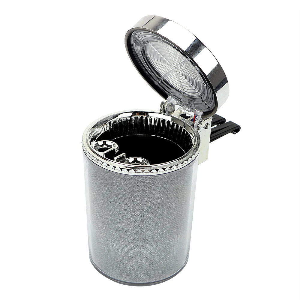 FORAUTO автомобильная пепельница со светодиодной подсветкой пепельница для сигар цилиндр для дыма аксессуары для автомобиля Стайлинг Аксессуары для интерьера чашка для хранения
