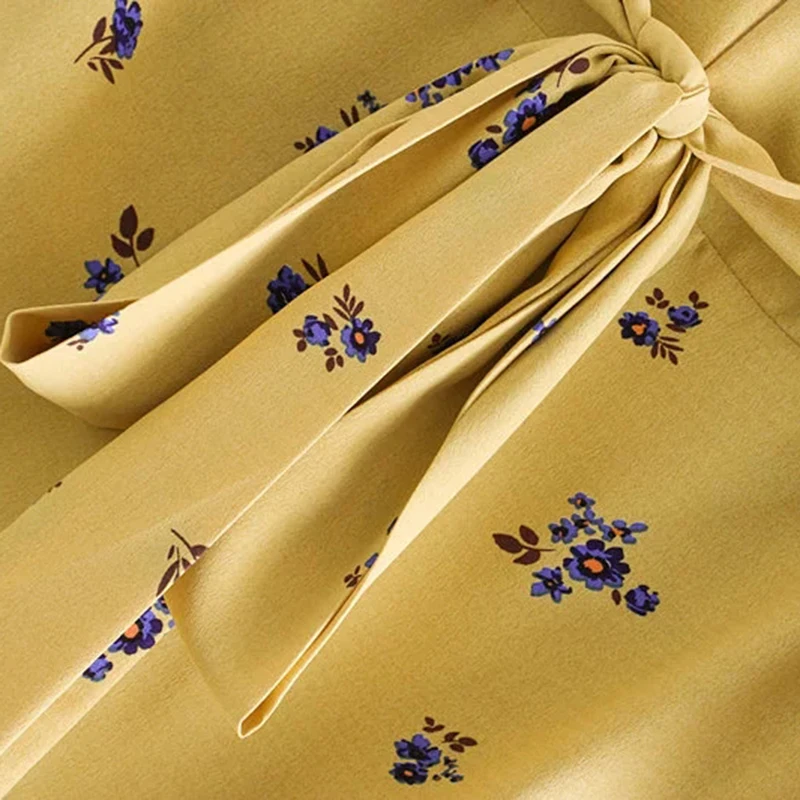 vintage women elegant summer midi dress 2019 fashion ladies front button belt dresses party girls bohemian chic cothes | Женская одежда