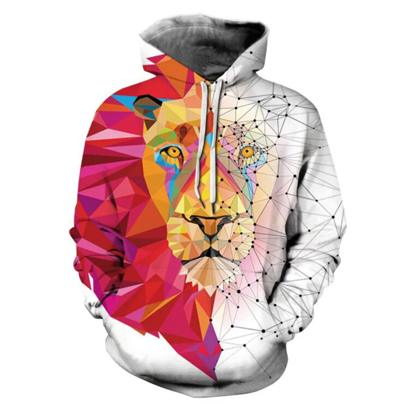 family matching clothes christmas Sweatshirt look father and kids mother child Geometric lion head | Мать и ребенок
