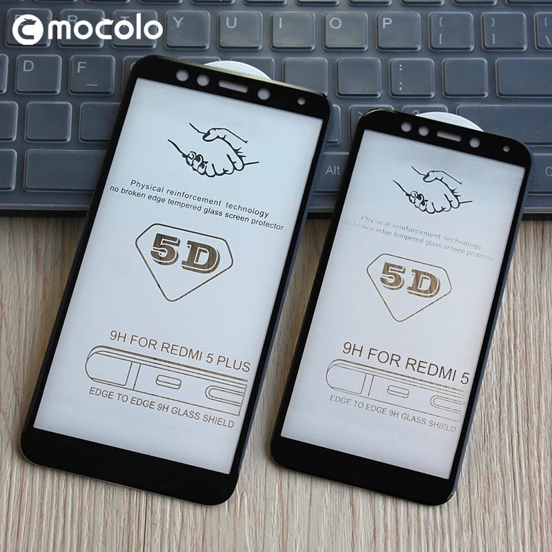 Закаленное стекло xiaomi mi A1 5D с закругленными изогнутыми краями полностью